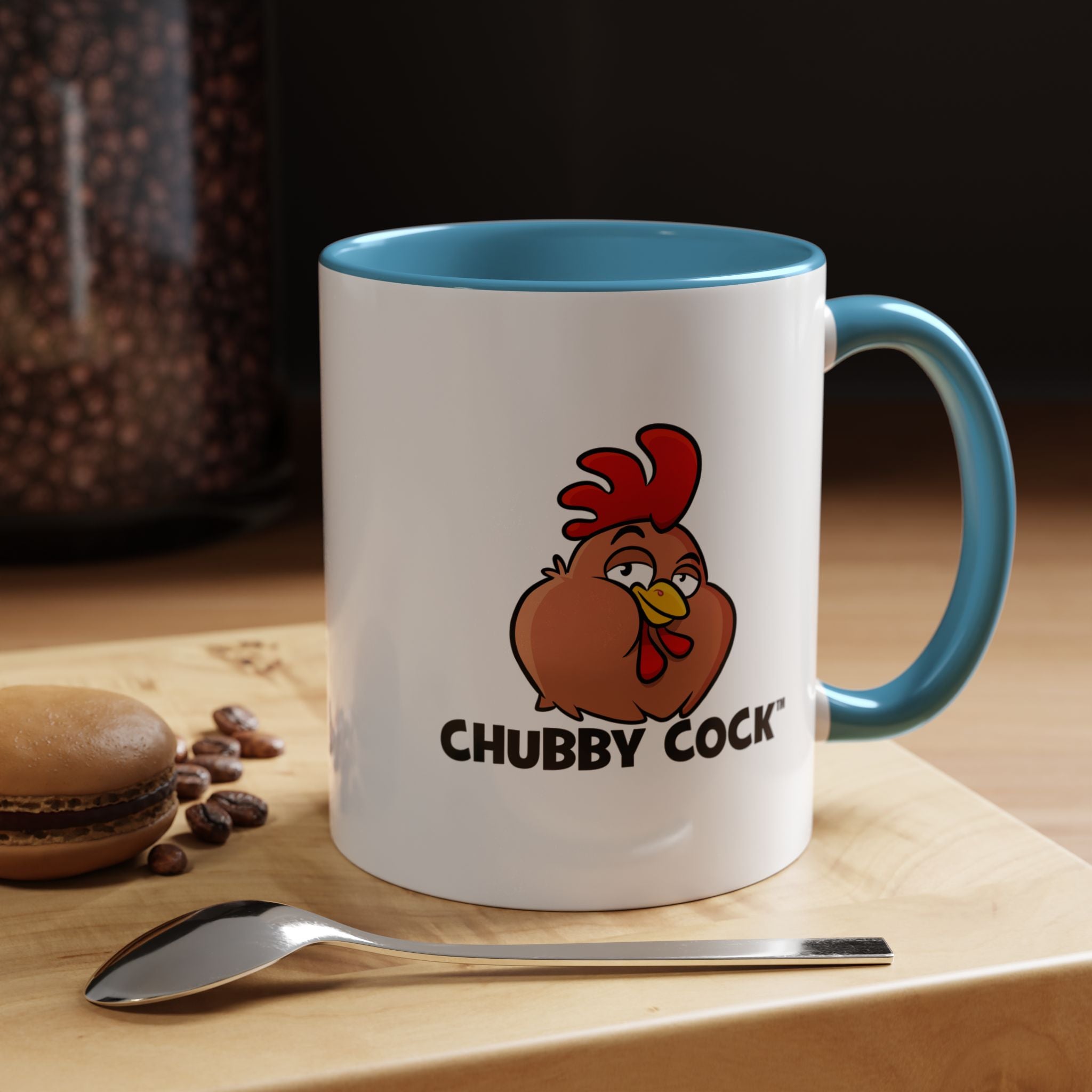 Chubby Cock Accent Coffee Mug (11, 15oz)